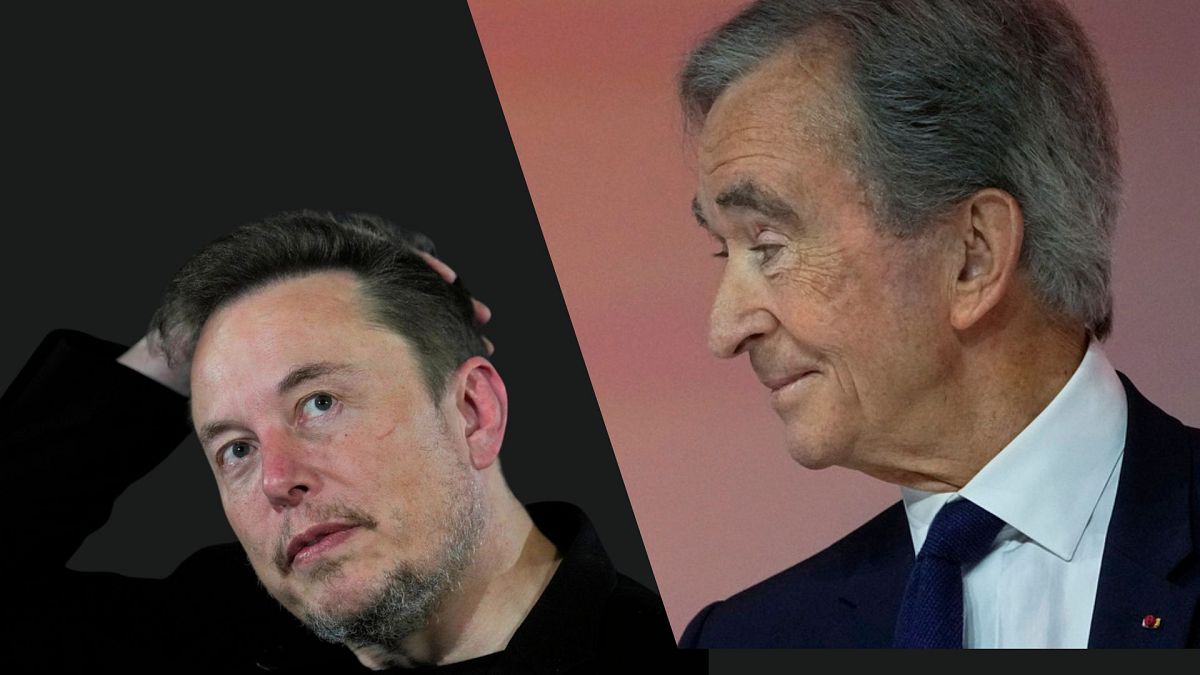 Bernard Arnault, Elon Musk'tan "dünyanın en zengin insanı" unvanını aldı.