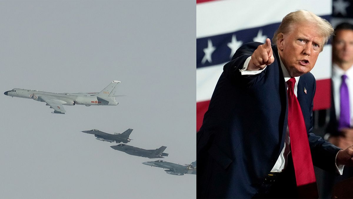 Trump: Rus ve Çin uçakları ABD'nin batı kıyısı üzerinde uçuyor, Kamala ne yapacak?