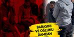 Adıyaman'da akıllara durgunluk veren dehşet!  Görme engelli babasını ve 12 yaşındaki oğlunu çatıdan attı