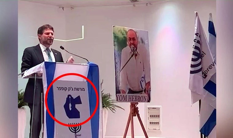 İsrailli bakan "Büyük İsrail" haritasını göstererek işgal çağrısı yaptı... Tepkiler dinmiyor - Son Dakika Dünya Haberleri