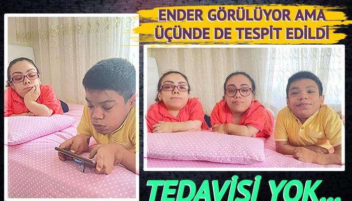 Kaderleri aynı, hayalleri onları dinleyenlerin yüreğini acıtmış!  İki kardeş ve kuzenleri nadir görülen bir hastalığa yakalandı: "Her an düşebilecekmiş gibiyiz"