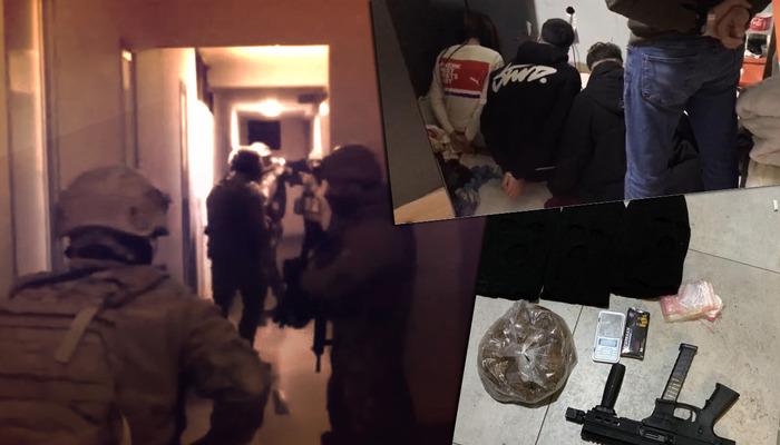 "Şehit Hakan Telli" operasyonu kamerada!  Anucur çetesine sert darbe: Uzi, balistik yelek ve kar maskesi bulundu