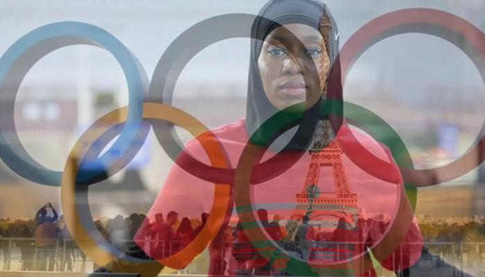 Paris 2024 Olimpiyatları'nda başörtüsü skandalı!  Katılmasına izin vermediler, şapka taktı...Diğer Sporlar