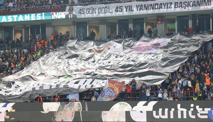 Beşiktaş'ın Trabzonspor maçı öncesi rossoblu taraftarlarının hazırlıkları sürüyor
