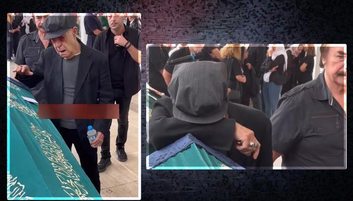 Mazhar Alanson, kızı Eda'ya veda etti! Tabutun önünde gözyaşlarını tutamadı... Orhan Gencebay da yanından ayrılmadı.