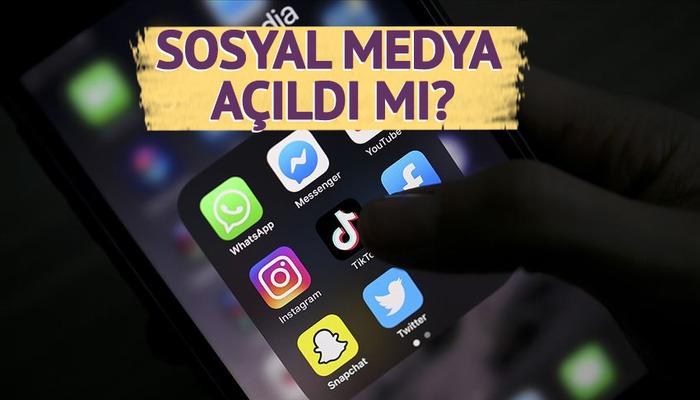 Son Dakika | Sosyal medyaya erişim bitti mi? Geceleri yeni gelişme! Twitter (X), Instagram, WhatsApp, YouTube, Facebook Açık?