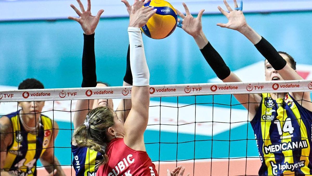Son Dakika Spor Haberi | Fenerbahçe Medicana, Galatasaray Daikin'le seriyi eşitledi