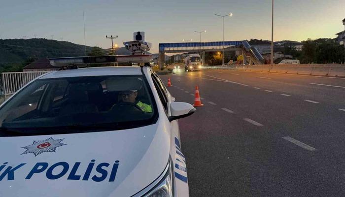 13 binden fazla araç denetlendi 2 bin 486 araç sürücüsüne ceza yazıldı