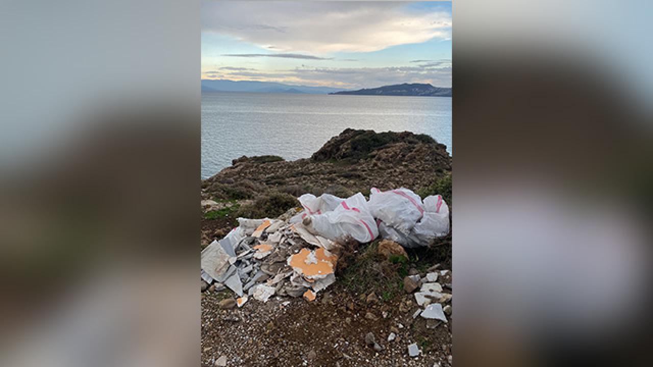Bodrum'da çevreyi kirletenlere 957 bin lira para cezası