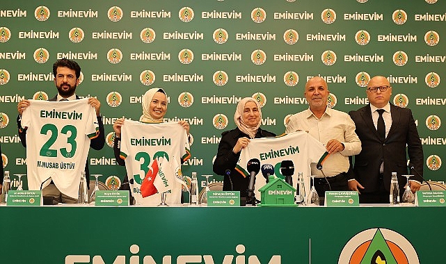 Eminevim, Alanyaspor'un forma sponsoru oldu - SPOR