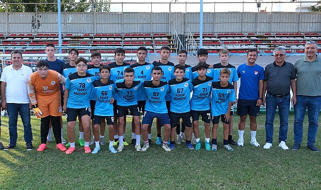 Kemer Belediyespor U16 takımı gol attı - SPORT