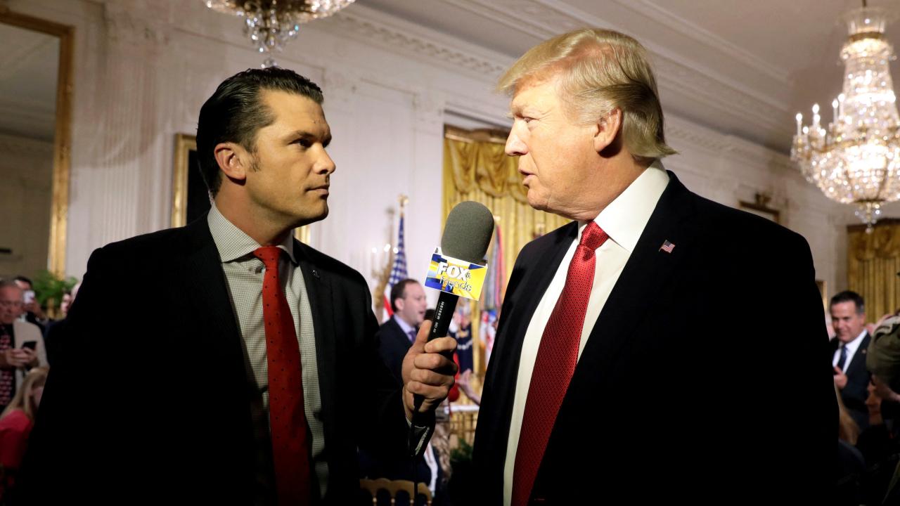 Trump: Pete Hegseth'i Savunma Bakanı olarak aday göstereceğim