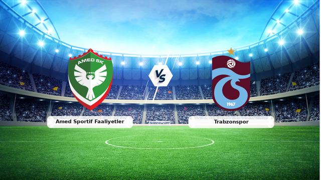 CANLI | Amed Sportif Faaliyetler - Trabzonspor Maç Detayları ve Canlı Yayın Bilgileri