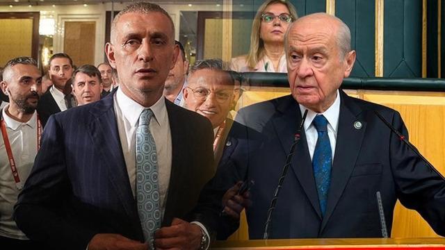 Devlet Bahçeli'den TFF Başkanı Hacıosmanoğlu'na Destek: Yalnız Değilsin