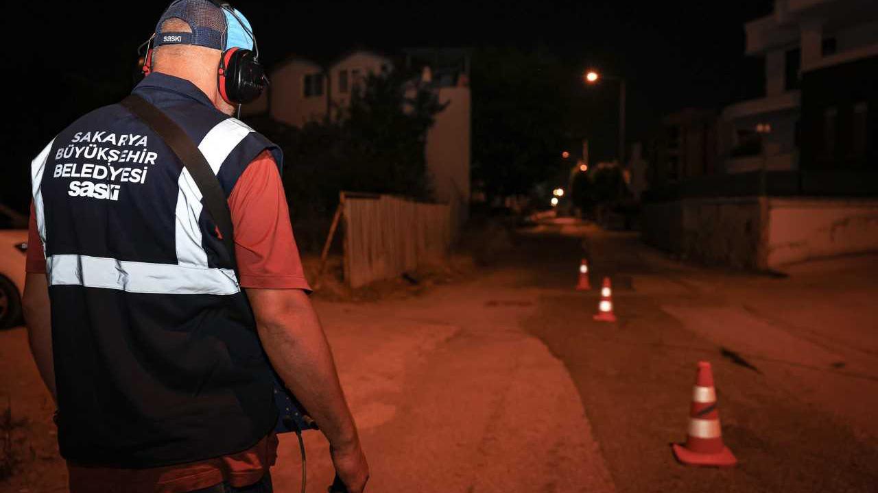 Akustik dinleme tekniğiyle 2 milyon 650 bin metreküp suyun israfının önüne geçildi