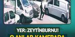 Polisten kaçarken araba çarptı ama kaçmaya devam etti!
